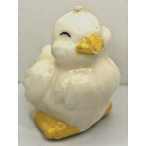 Vintage Easter Springtime Duck Candle 3" SKU H385